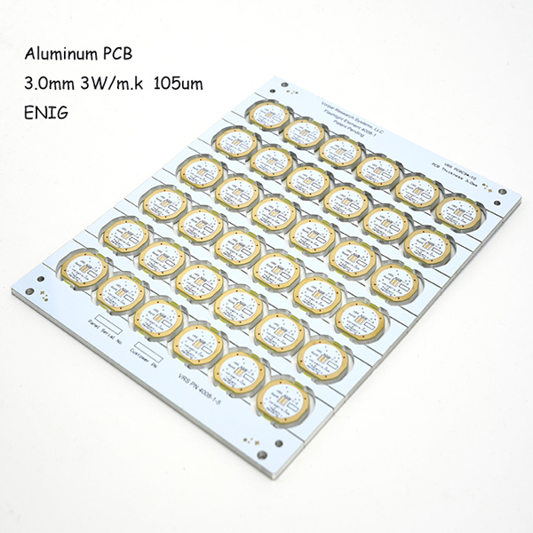 1 sluoksnio aliuminio PCB